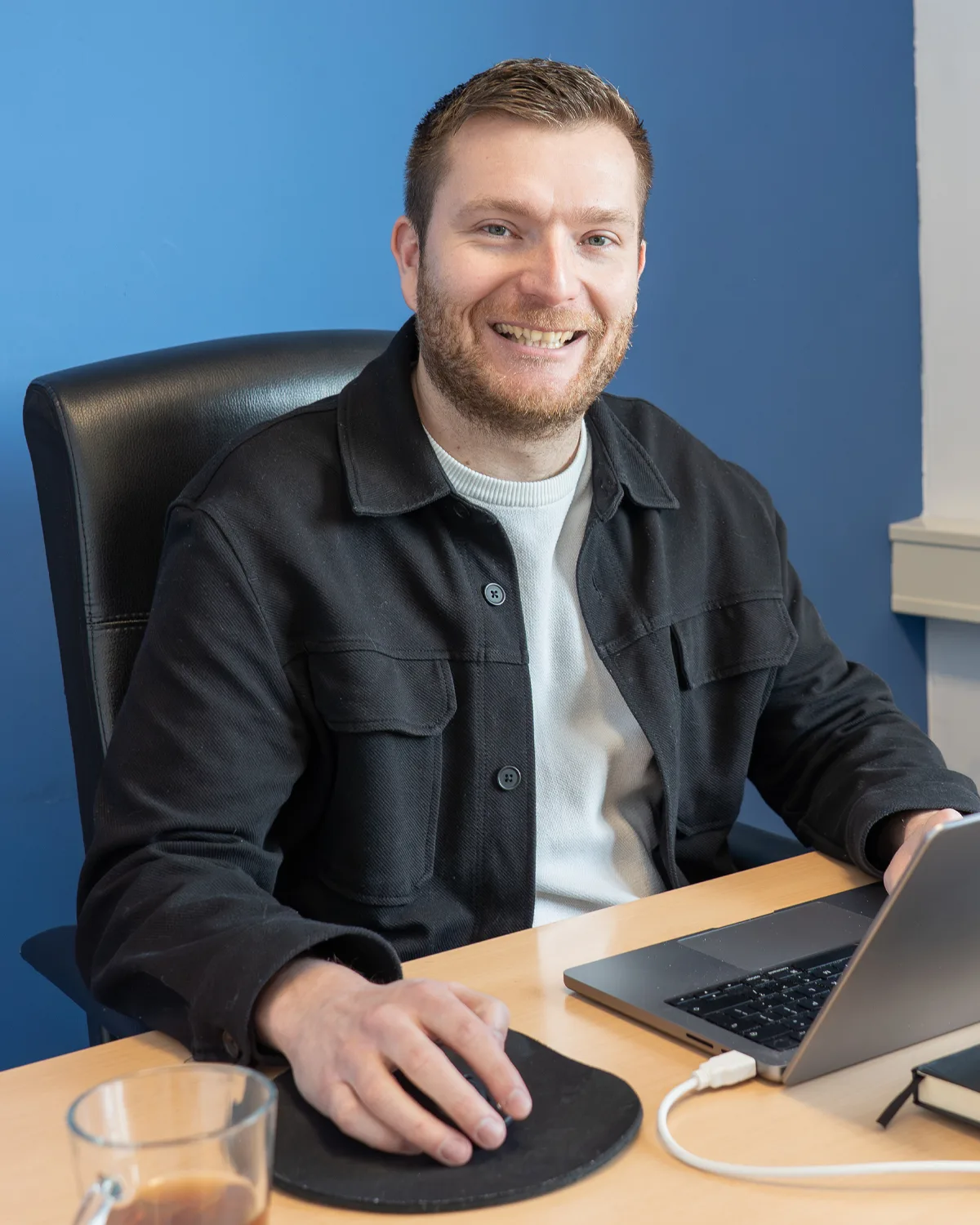 Portret van Roy van der Groef, AI-specialist voor de groensector